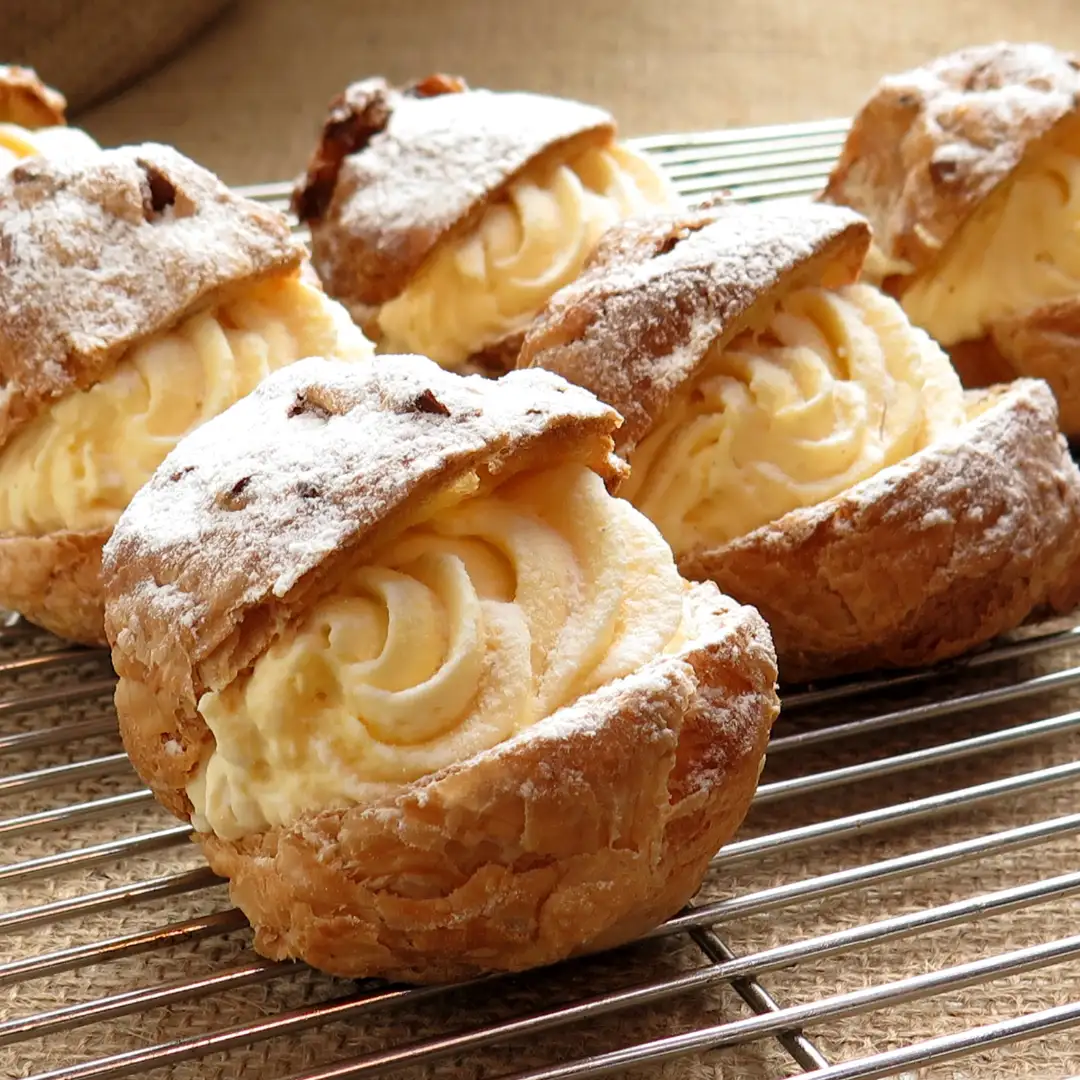 Coconut Lilikoi Puff Pastries